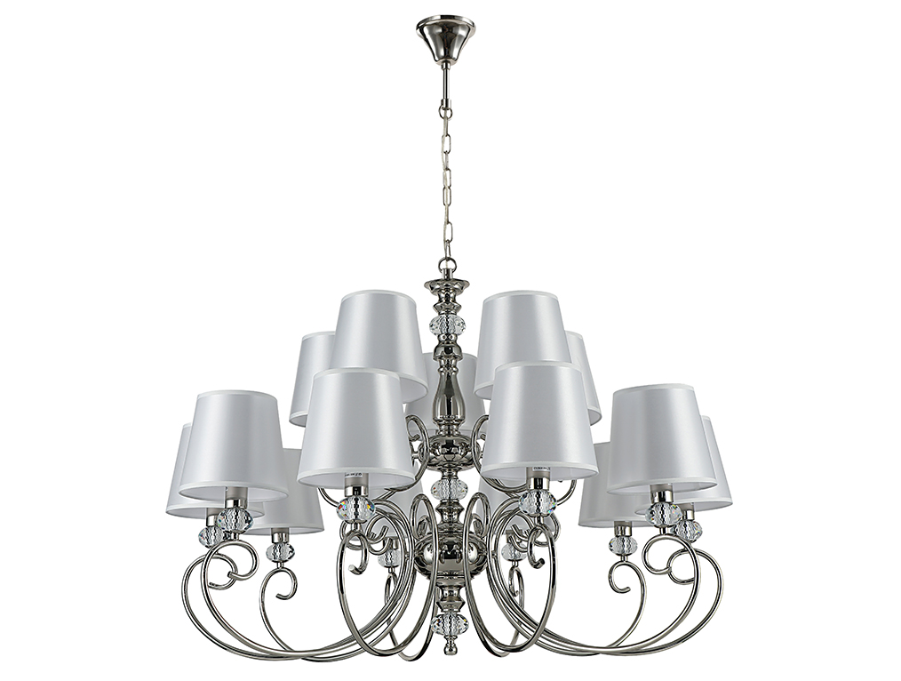 Подвесная люстра Newport Marta 1210+5/C nickel М0071147