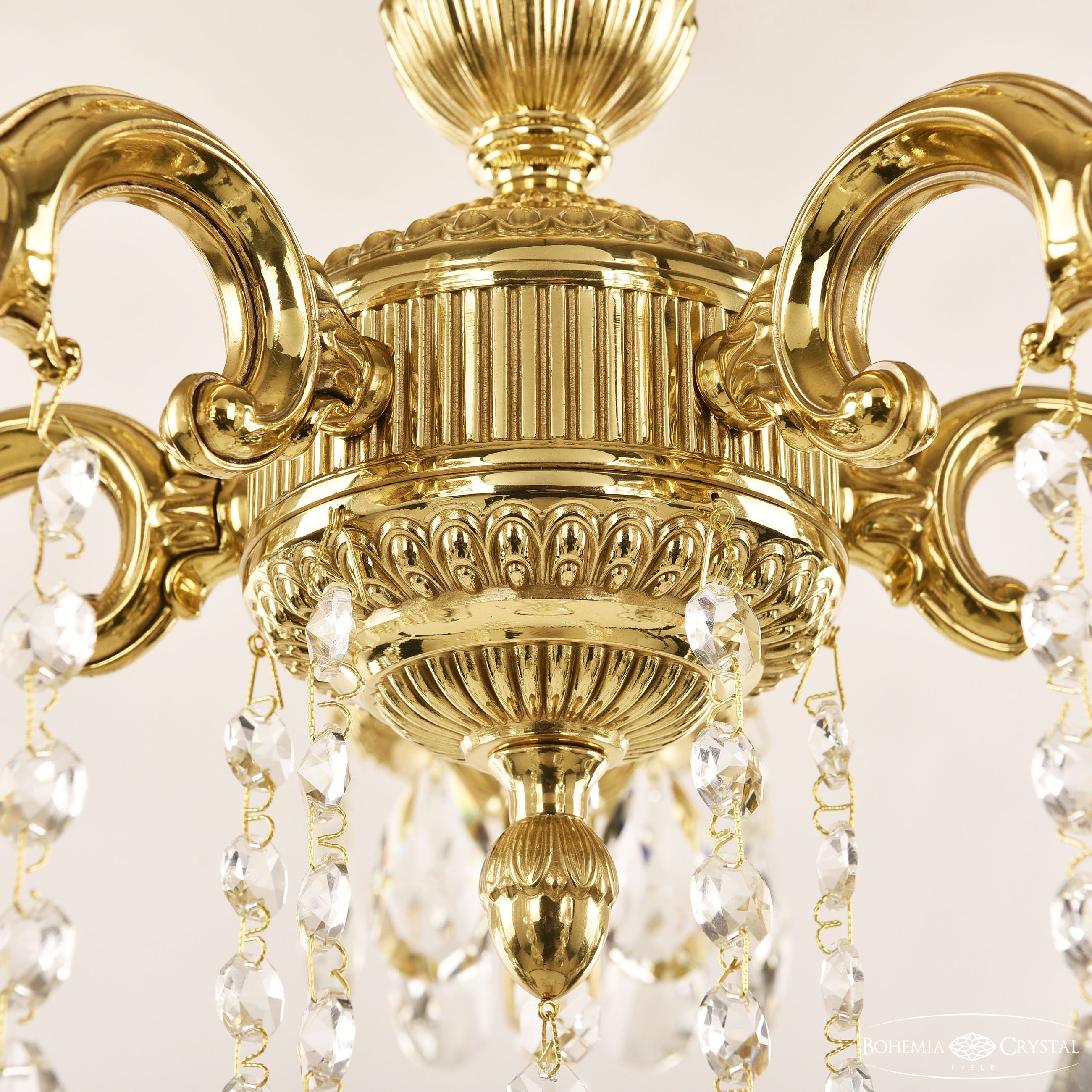 Подвесная люстра Bohemia Ivele Crystal 75101/5/175 A G