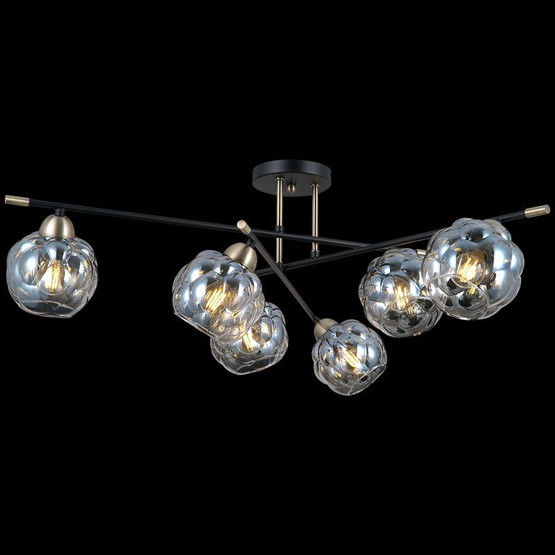 Люстра на штанге Illumico IL0442-6CSQ-79 BK