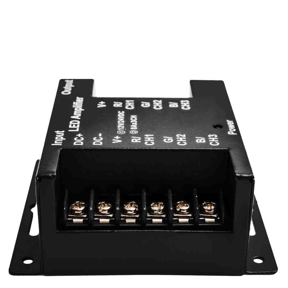 Усилитель RGB Apeyron 12В 288Вт 3 канала*8А 04-04(288)