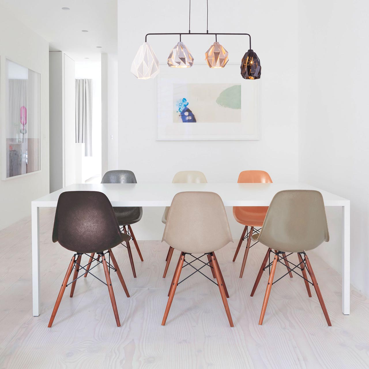 Подвесная люстра Eurosvet Moire 50084/4 черный