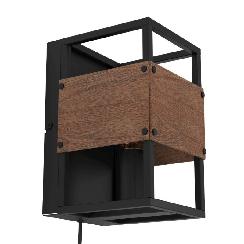 Бра деревянное из дерева Eglo Evesham 43806