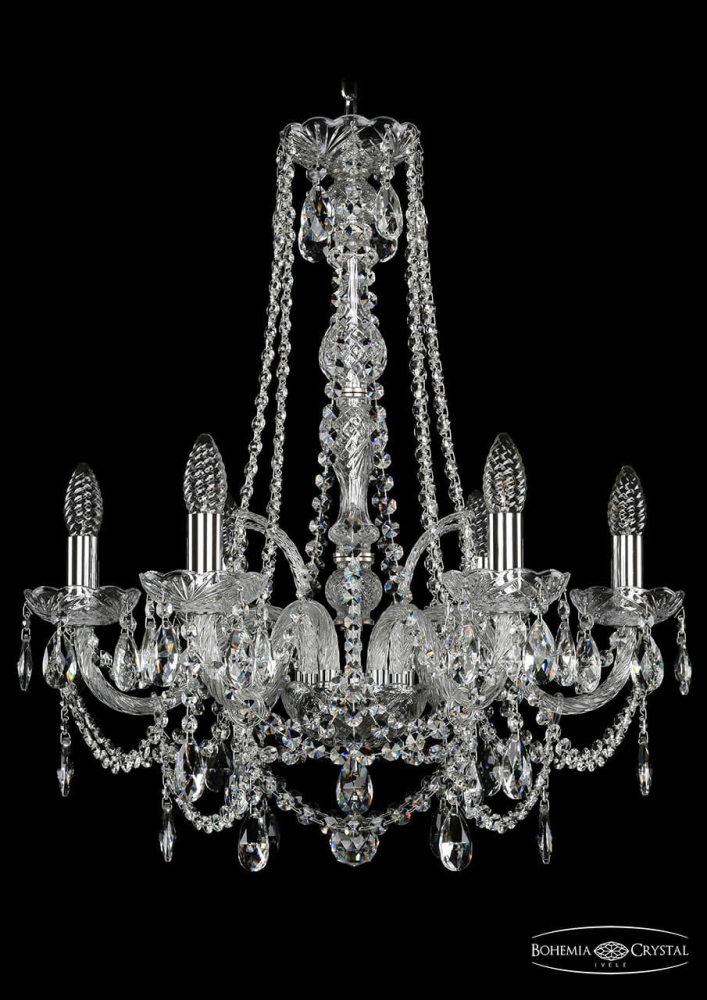 Подвесная люстра Bohemia Ivele 1411/6/195/h-62/Ni