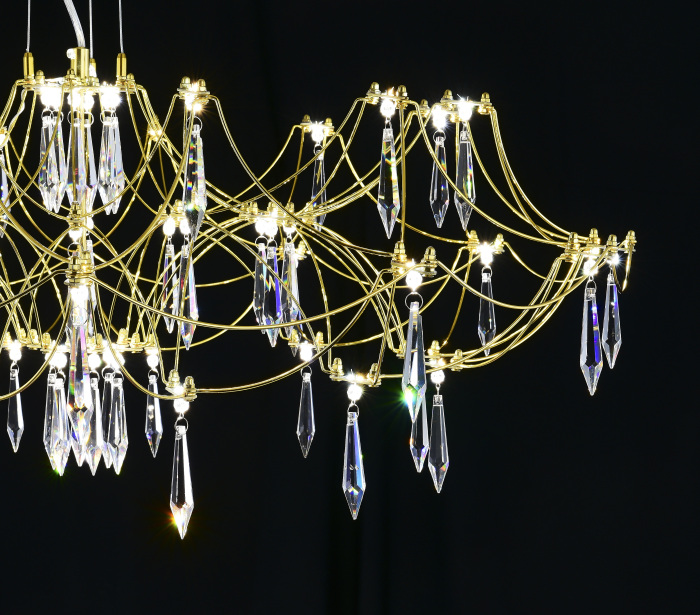 Подвесная люстра Myfar Ersilia MR2662-60P-76AP