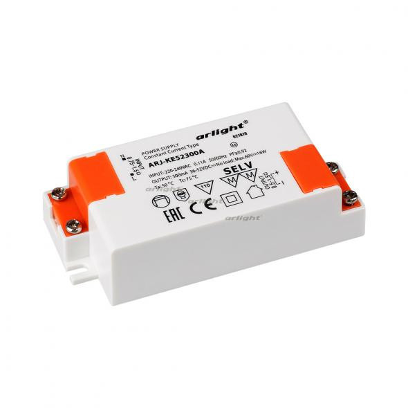 Блок питания Arlight ARJ-KE52300A (16W, 300mA, PFC) 021870