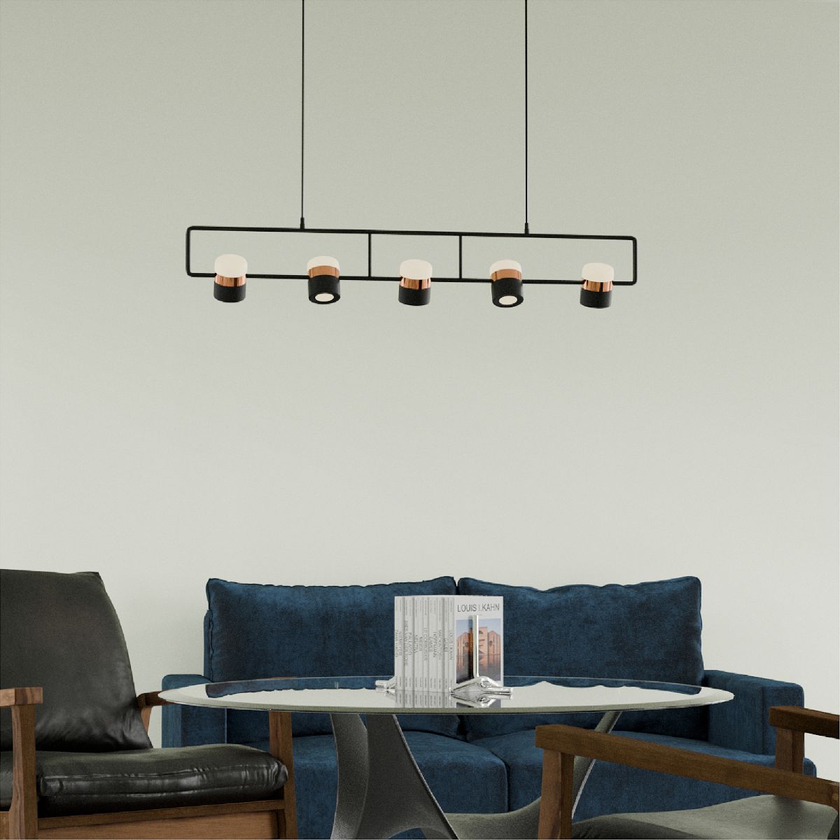 Подвесной светильник Lightera Rudolf LE114L-5B WIFI