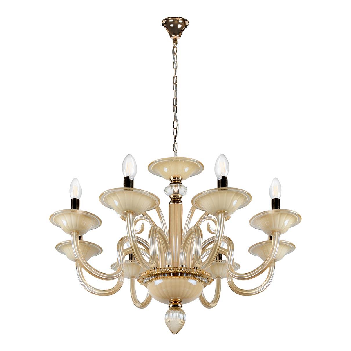 Подвесная люстра iLamp Classic P2318-8GD