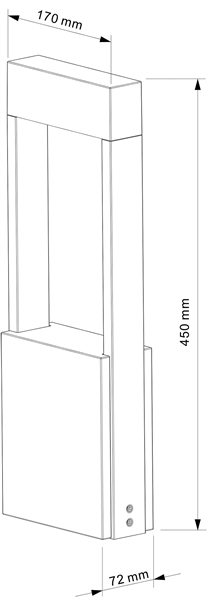 Ландшафтный светильник Deko-Light Chertan 450 733043