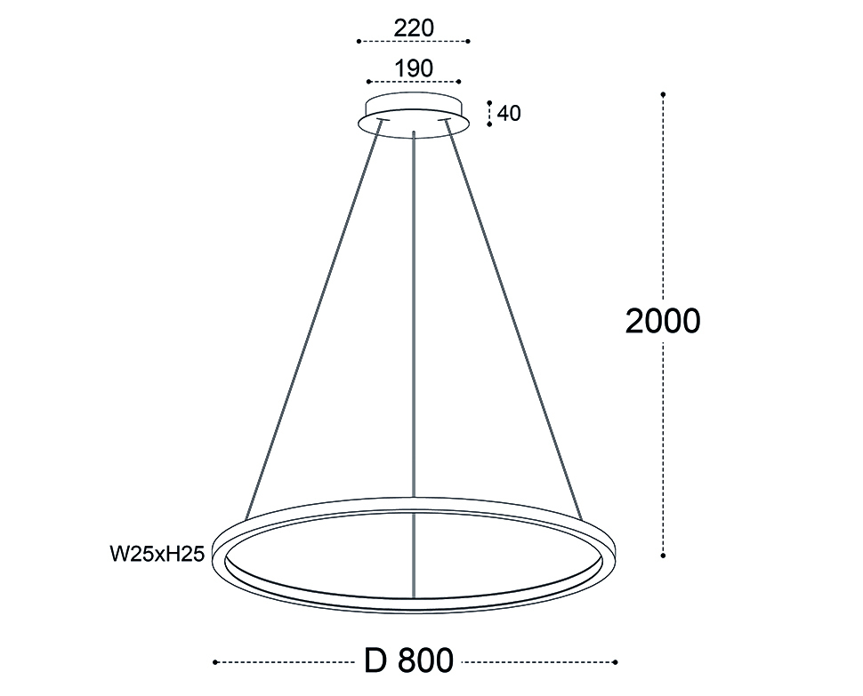 Подвесная люстра Italline IT013-6028 gold 3000K