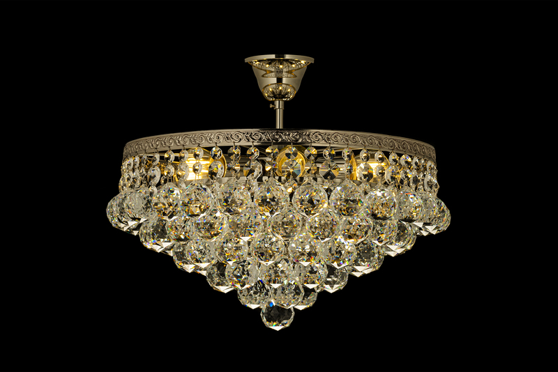 Люстра на штанге Arti Lampadari Castellana E 1.3.38.501 N