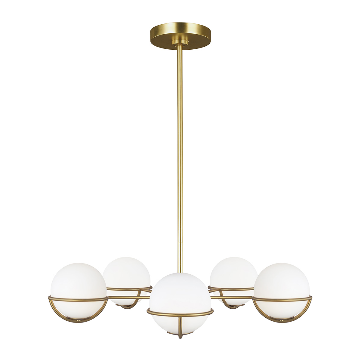 Люстра на штанге Feiss Apollo (fe) FE-APOLLO5-BB