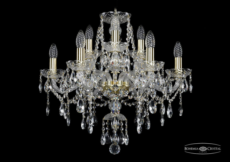 Подвесная люстра Bohemia Ivele 1415/6+3/200/G