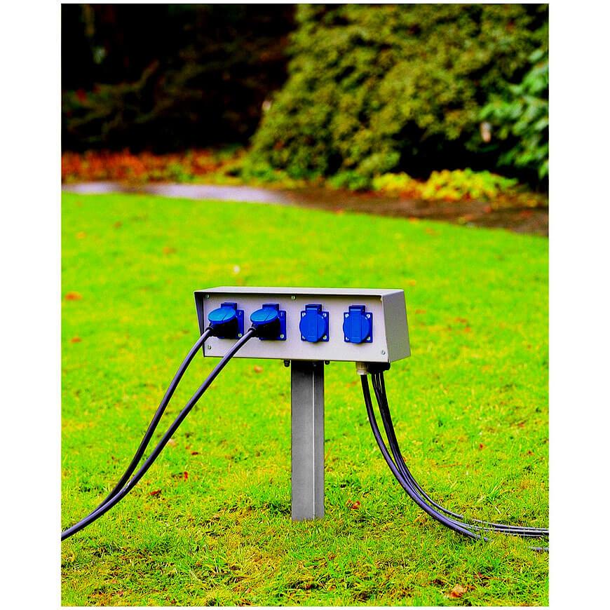 Радиовыключатель с розеткой UK SLV Control 470821