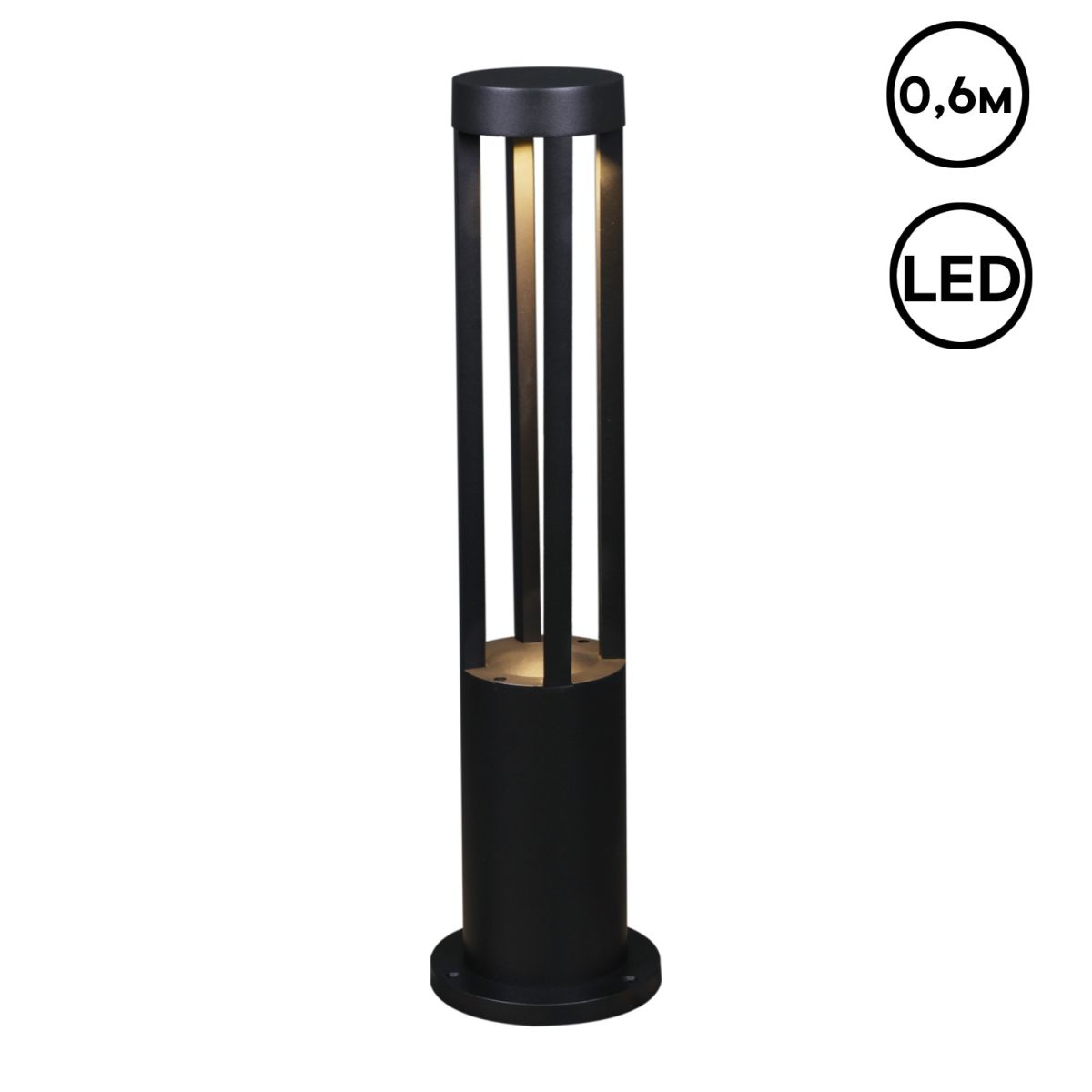 Ландшафтный светильник Reluce 09958-0.7-001JH 0,6M LED7W BK RLOS