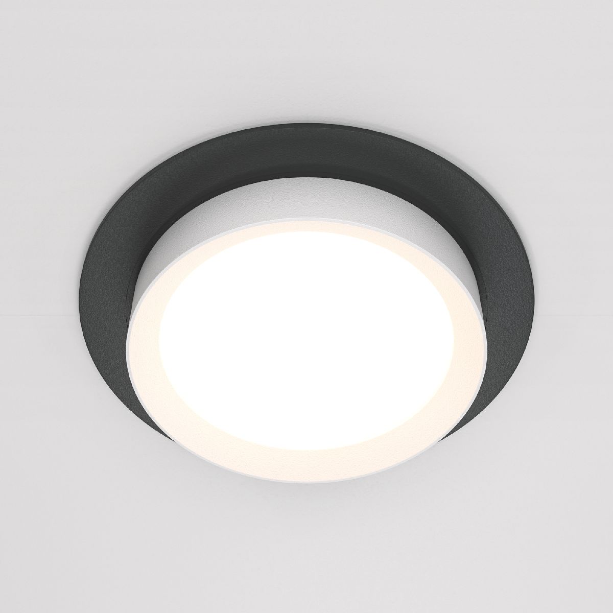 Встраиваемый светильник Maytoni Technical Hoop DL086-GX53-RD-BW