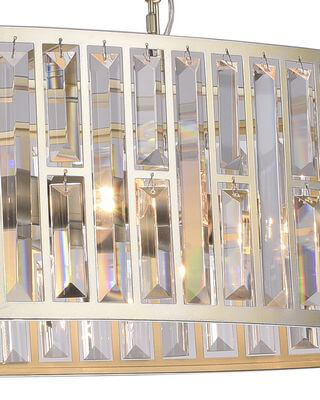 Подвесная люстра Lumien Hall Кароль 0003/6P-SRGD-CL