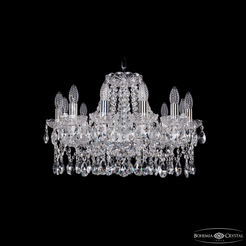 Подвесная люстра Bohemia Ivele Crystal 1413/12/200 Ni