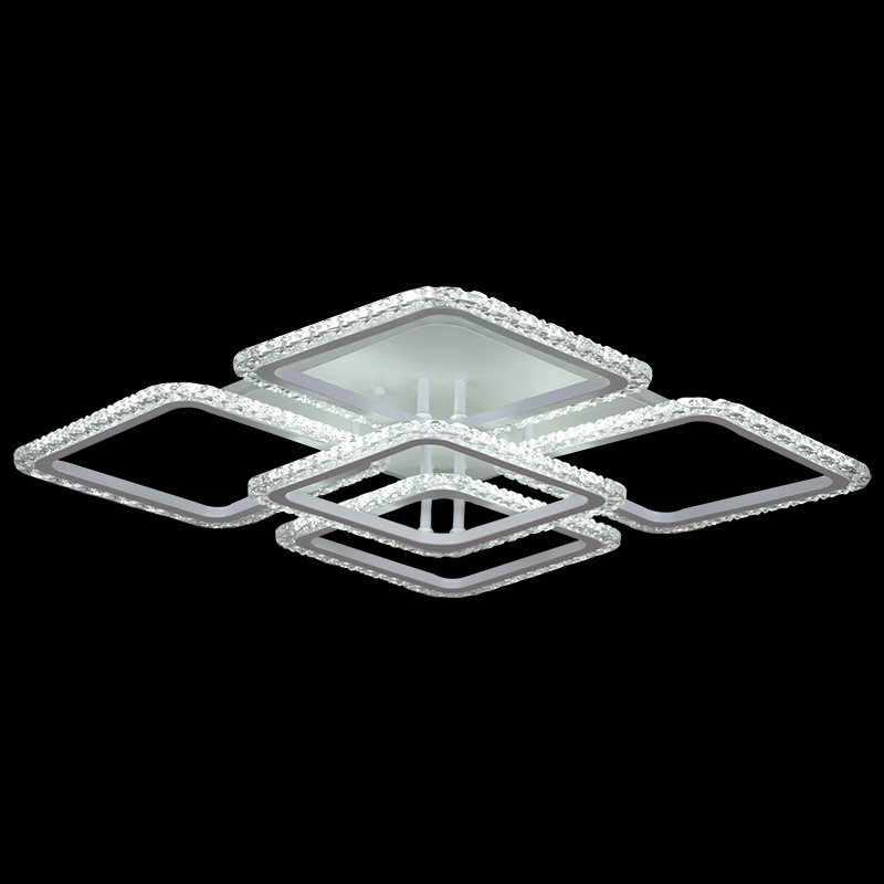 Потолочная люстра Reluce 08869-0.3-4+1 WH (RGB)