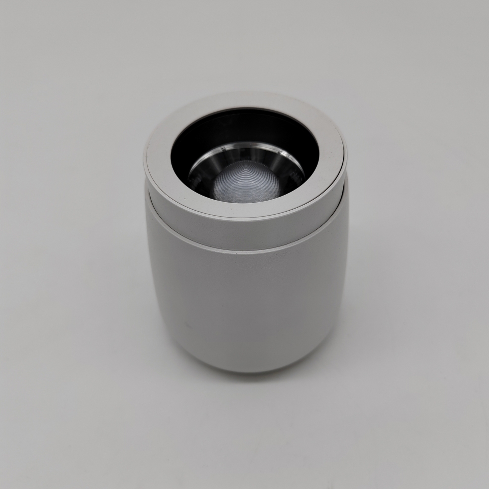 Накладной светильник iLedex Metrica 114-12W-D90-4K-ZOOM-WH