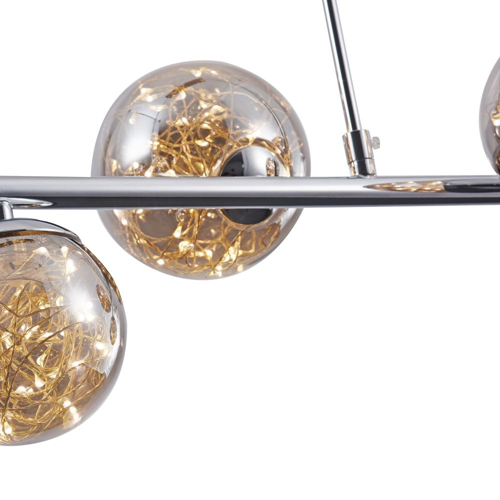 Подвесная светодиодная люстра Freya Isabel FR6158-PL-21W-CH