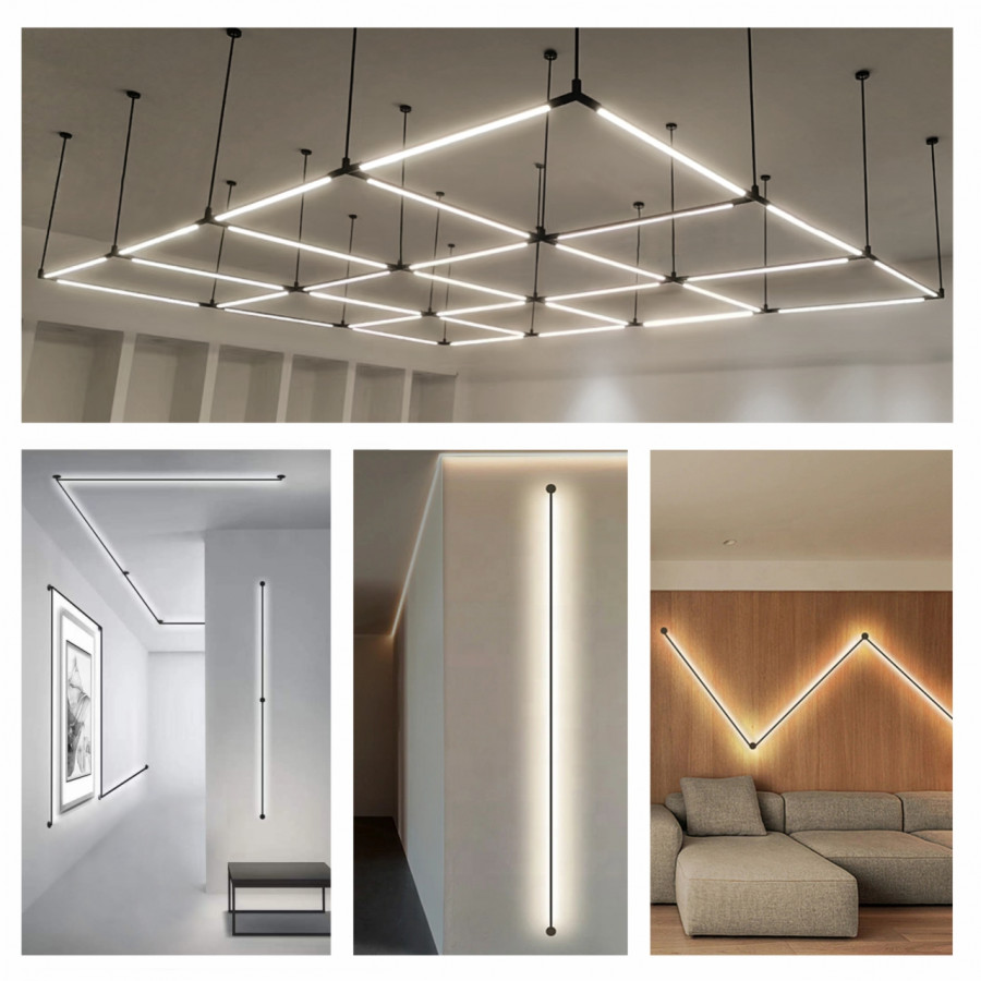 Настенно-потолочный светильник IMEX Thin & Smart IL.0060.5000-1000-MG