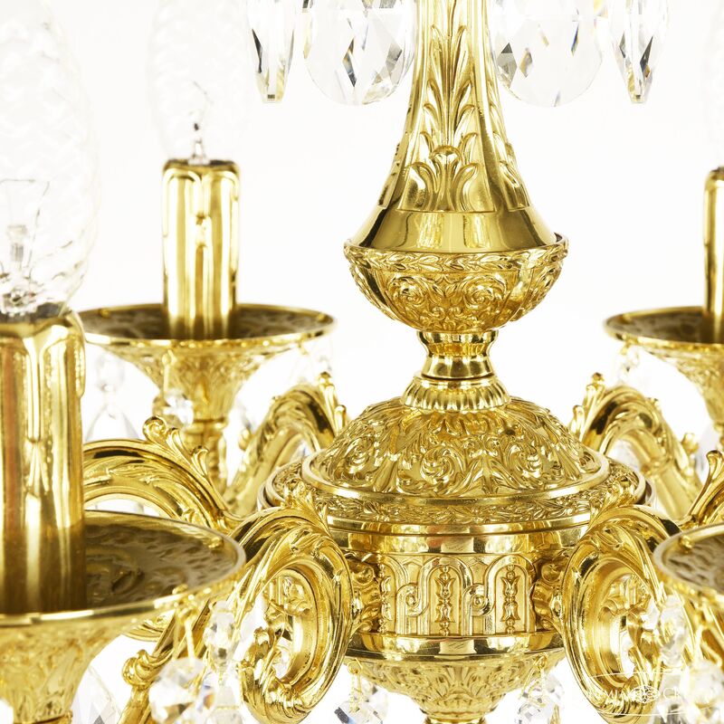 Подвесная люстра Bohemia Ivele Crystal Florence 71102/6/125 A G