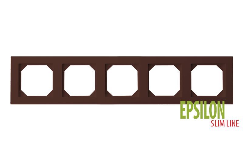 Рамка пятиместная Liregus Epsilon 28-155