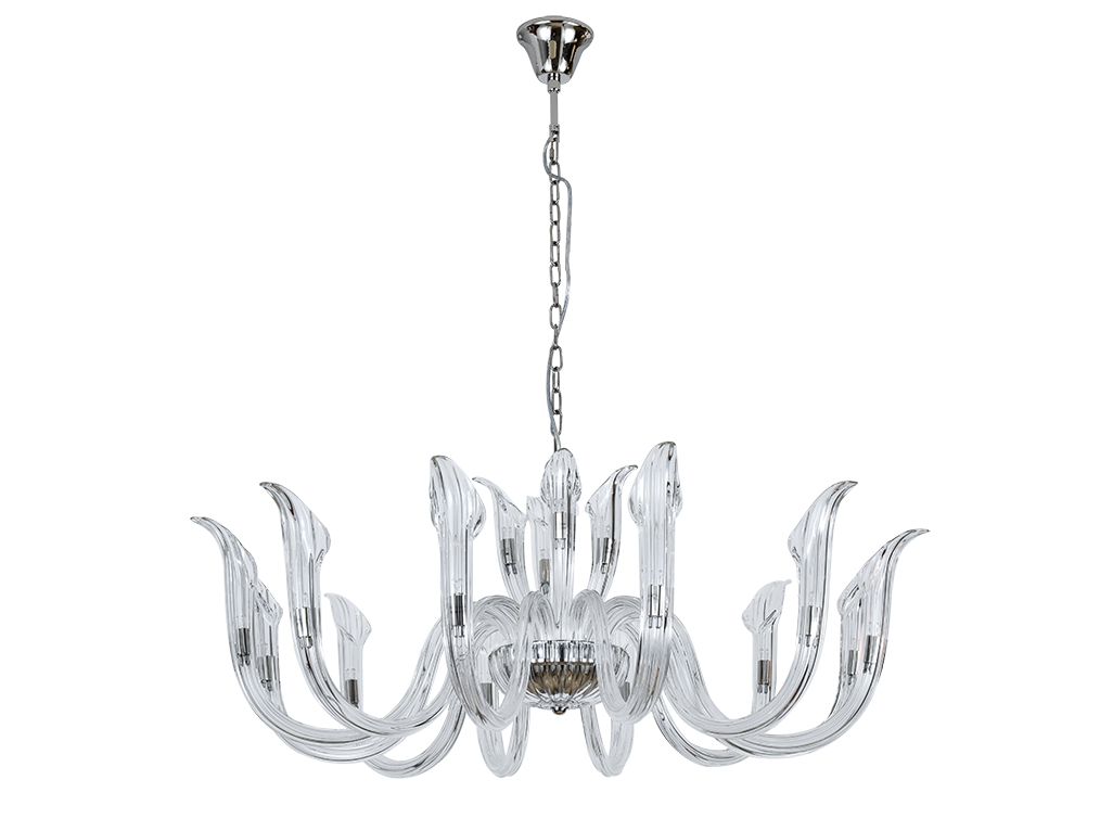 Подвесная люстра Newport 3654+12/C nickel М0070040