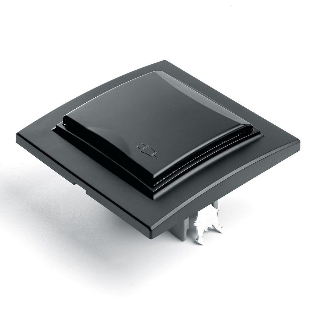 Розетка 1-местная с крышкой Stekker PST16-9012-03 с защитной шторкой 39481