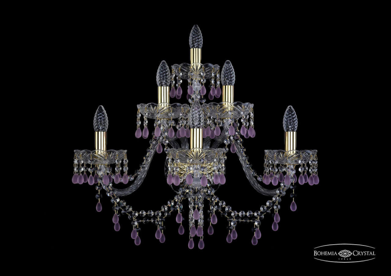 Бра Bohemia Ivele 1410B/3+2+1/240/XL/G/V7010