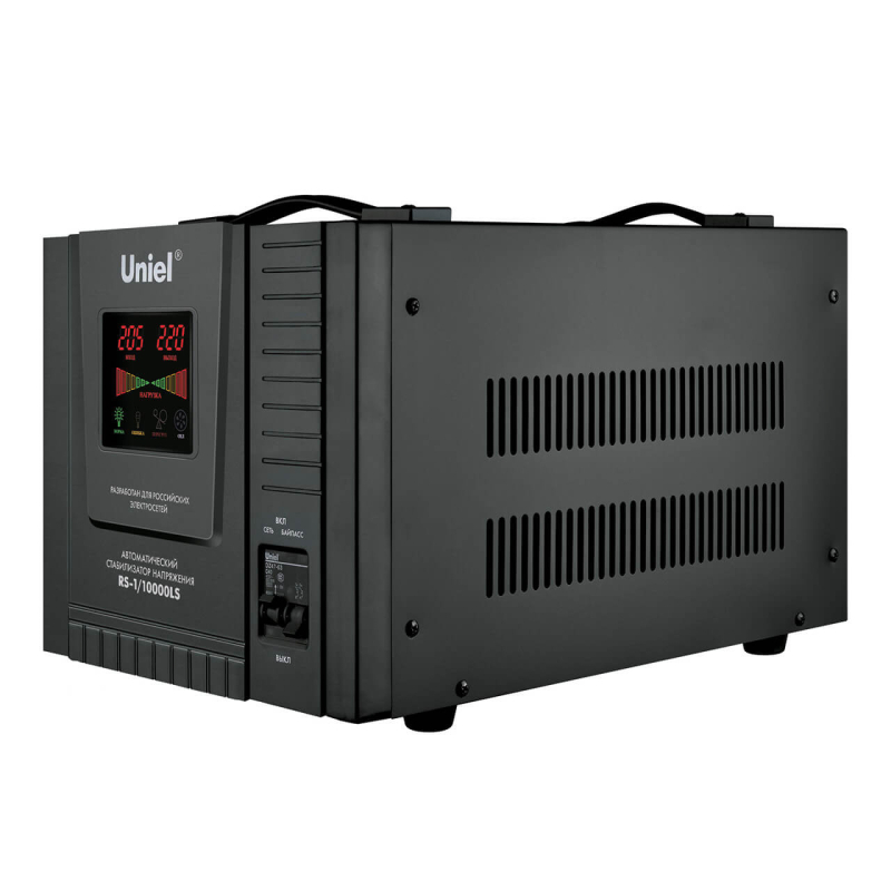 Стабилизатор напряжения (09503) Uniel 10000ВА RS-1/10000LS