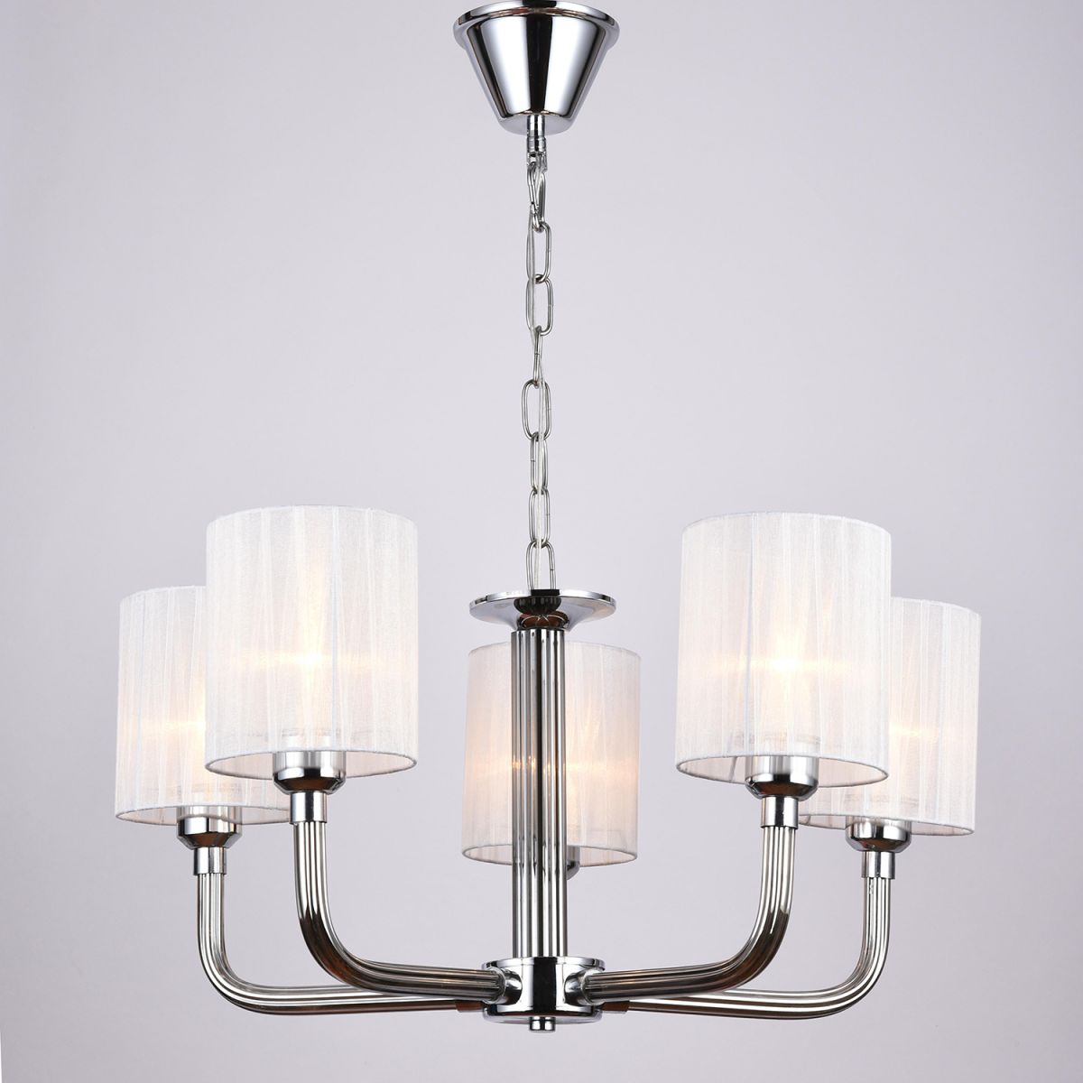 Подвесная люстра Illumico IL1256-5PPA-29 CR Romei