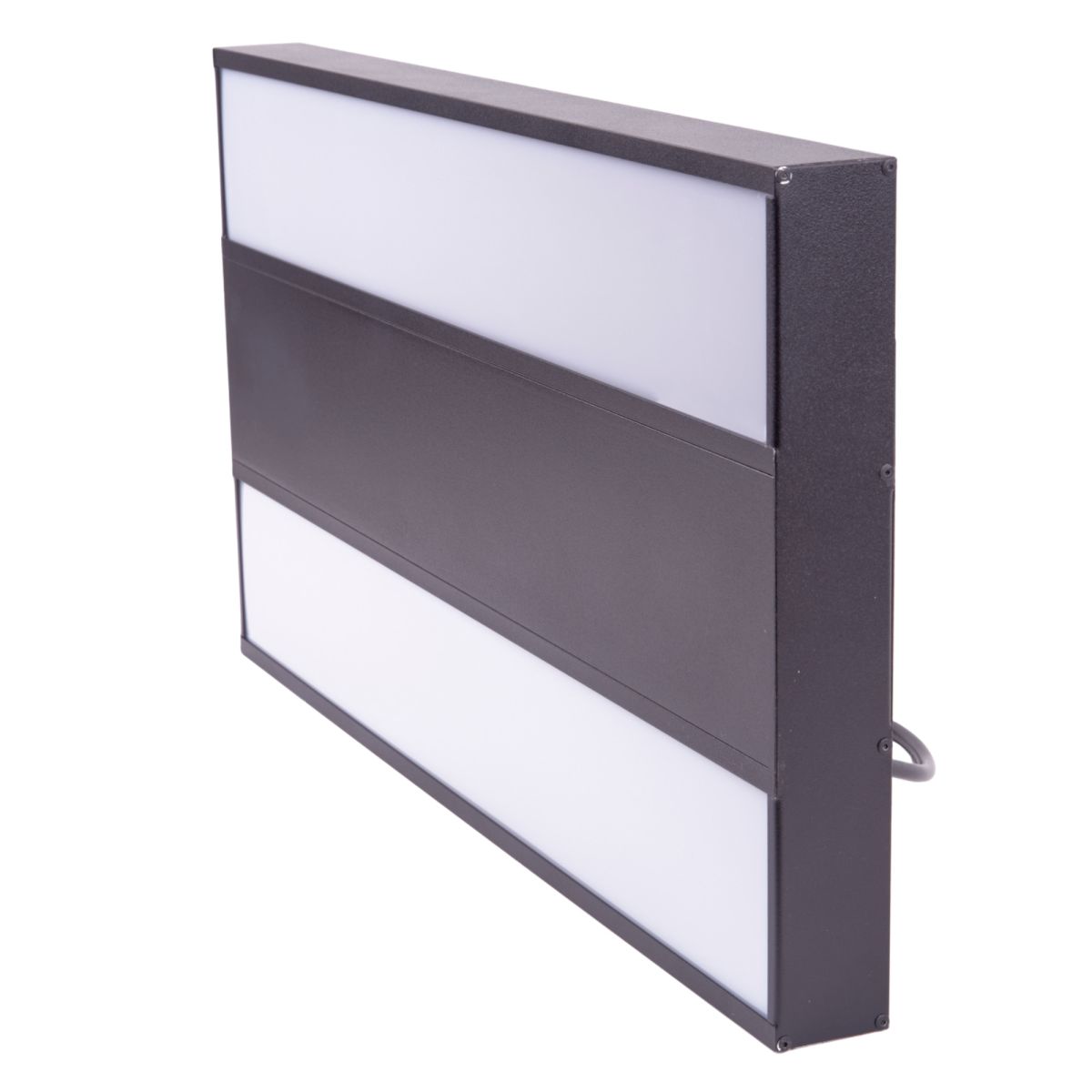 Светодиодная панель Uniel UL-00012595 ULO-K16B 2x16W/4000K/L50 5W/RGB IP44 BLACK