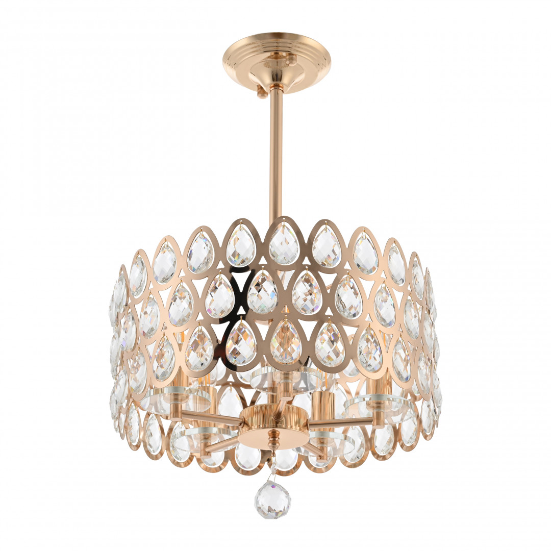 Люстра на штанге Arte Milano Sorrento 371019/5/300/390 GD