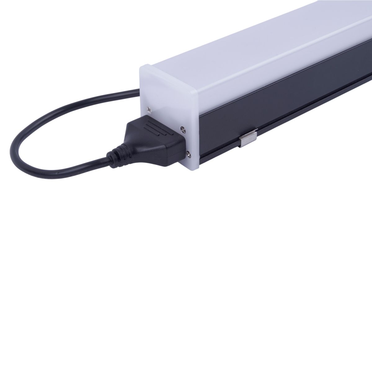 Линейный подвесной модульный светильник Uniel ULO-N10A-40W/6500K/L120 IP40 BLACK UL-00013258