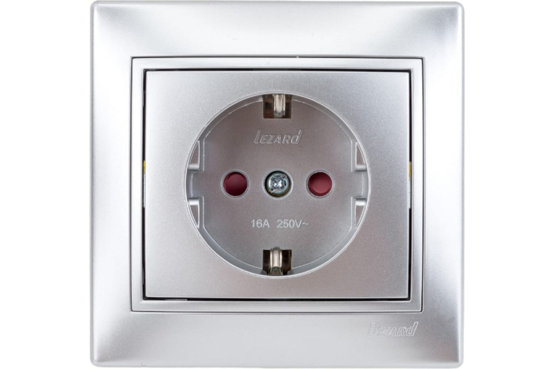 Розетка с защитой от детей Lezard Mira 701-1010-124B