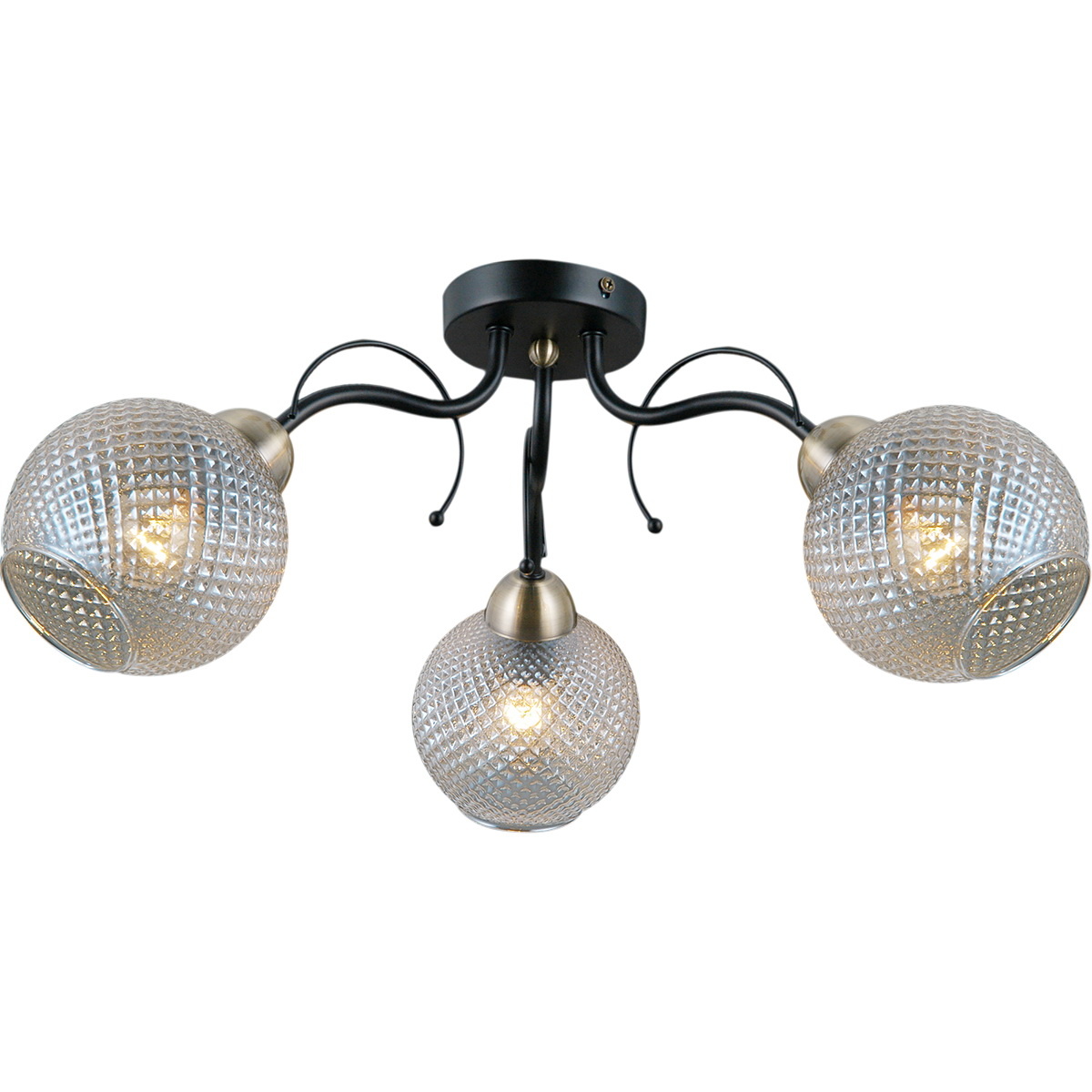 Потолочная люстра Illumico IL0190-3CSQ-79 BK AB