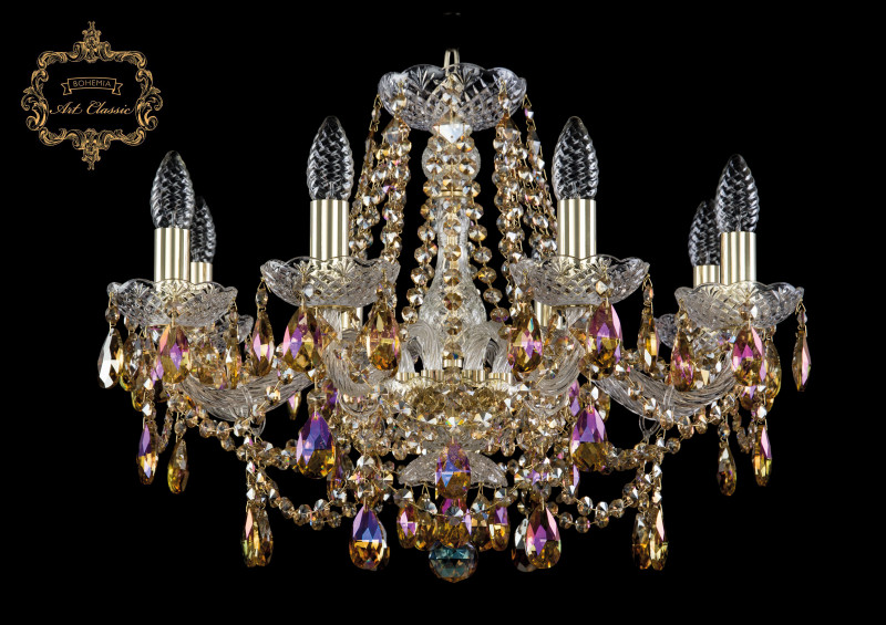 Подвесная люстра Art Classic 11.25.8.200.Gd.R777
