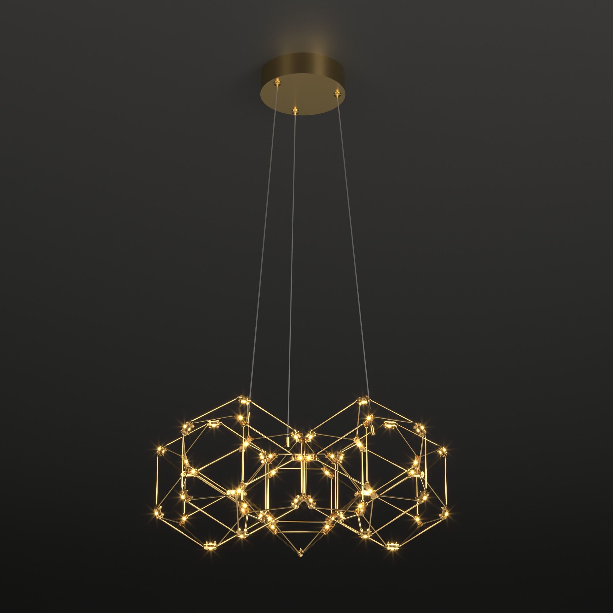 Подвесной светильник Eurosvet Uma 90169/5 медь a061149