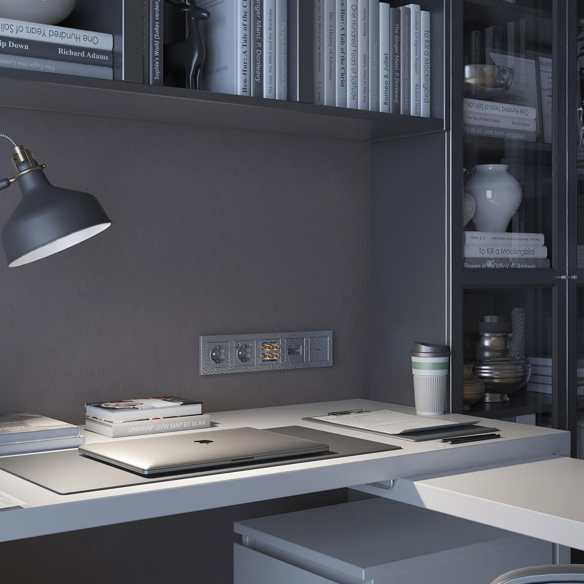 Рамка Werkel Hammer черный 4690389163555