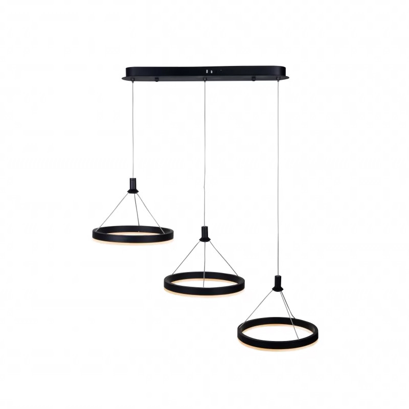 Подвесная люстра iLedex Libra WLD075-3 BK