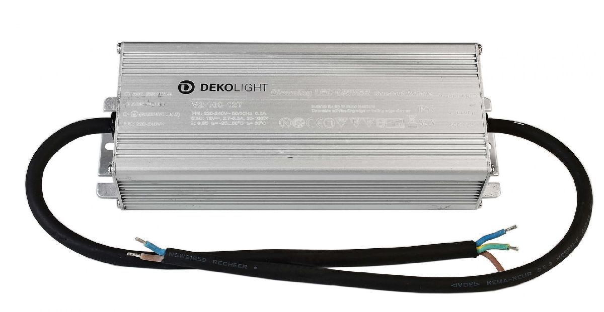 Блок питания Deko-Light 100Вт 220-240В IP67 872135