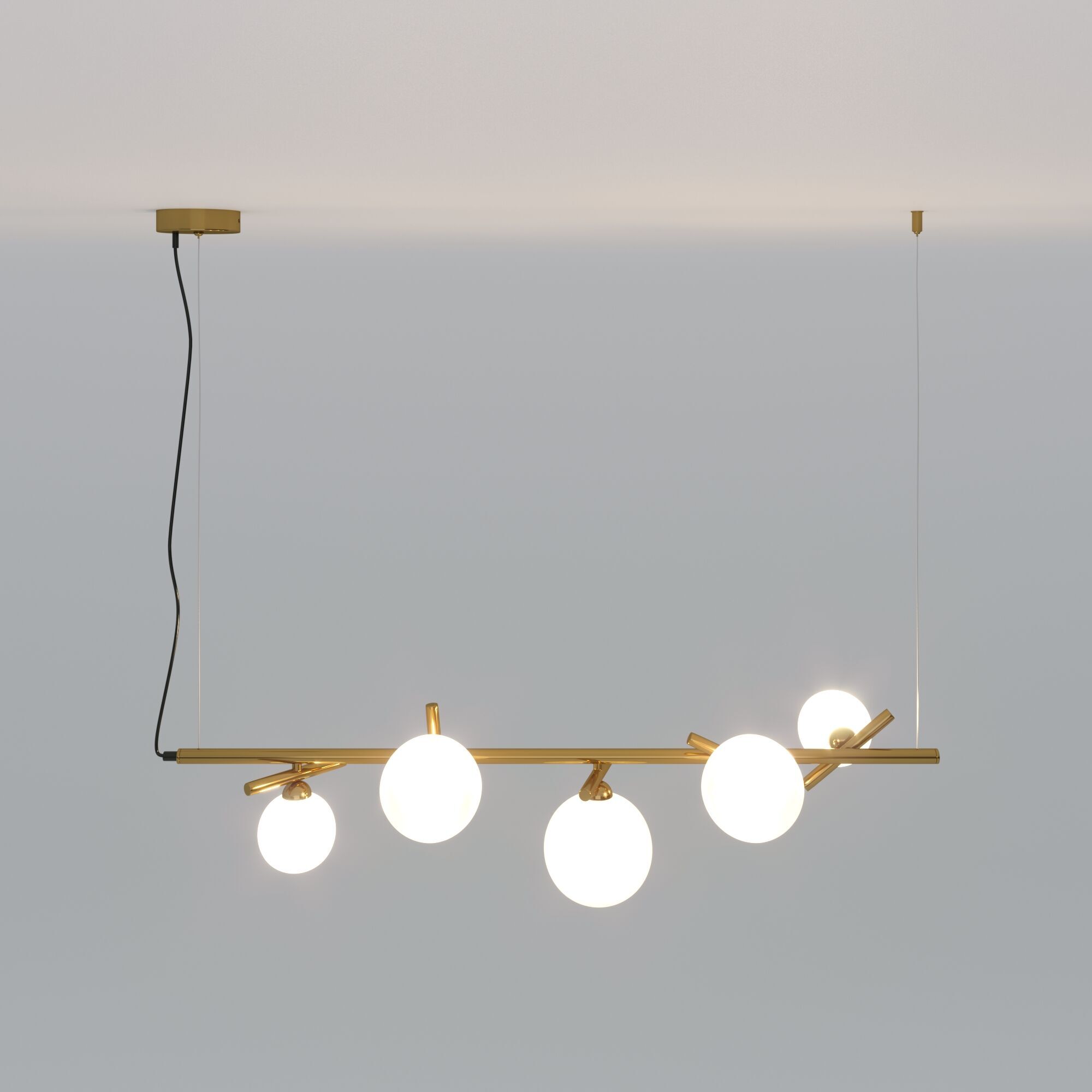 Подвесная люстра Eurosvet Salut 50382/5 латунь a062097