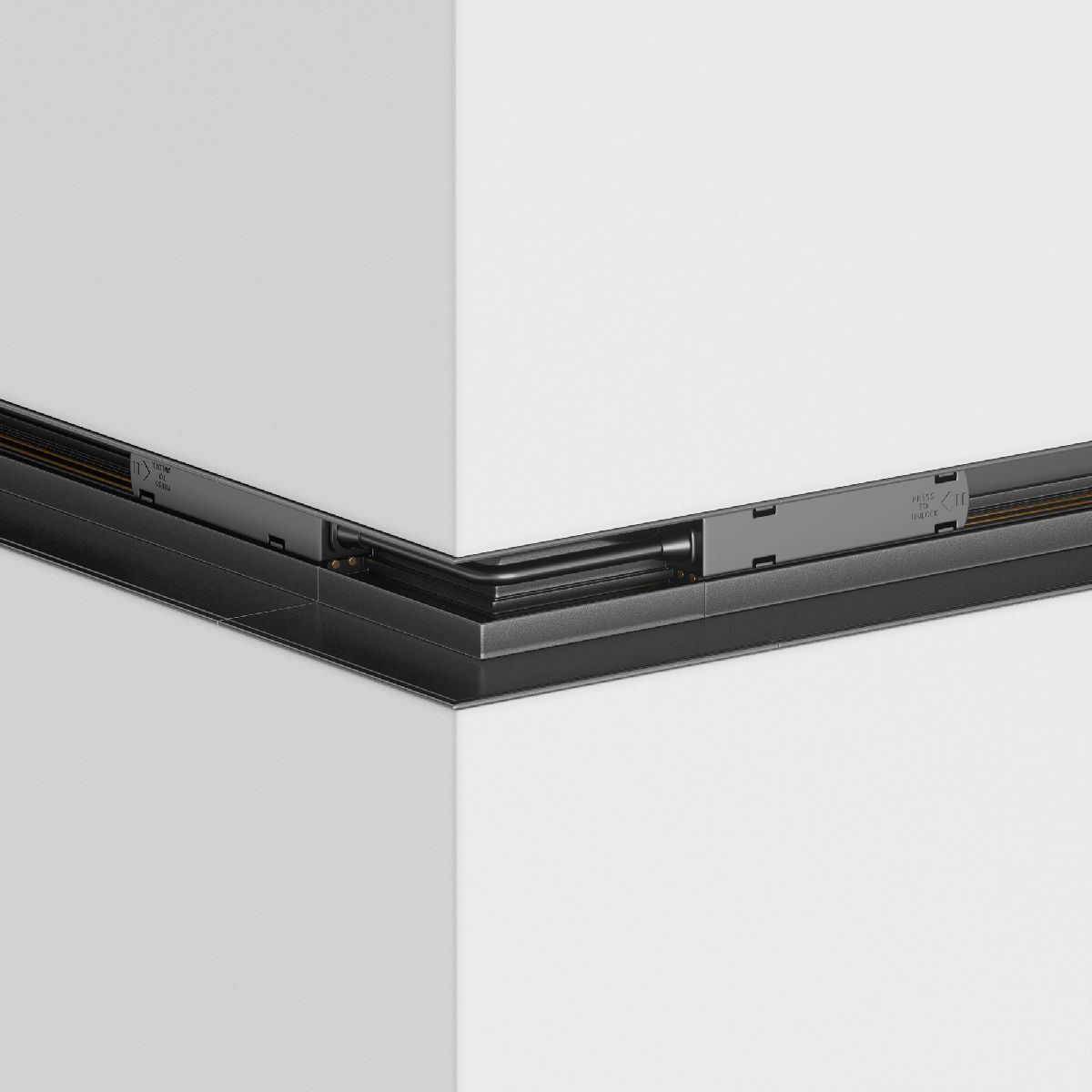 Угловой коннектор внешний Maytoni Accessories for tracks TRA004OCL-22B