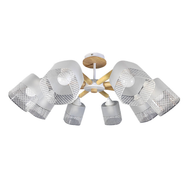 Люстра на штанге Wedo Light Zerin WD3322/8C-WT