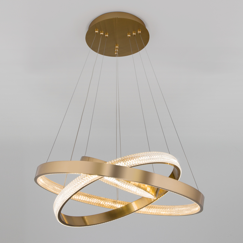 Подвесная люстра Eurosvet Posh 90276/3 медный Smart