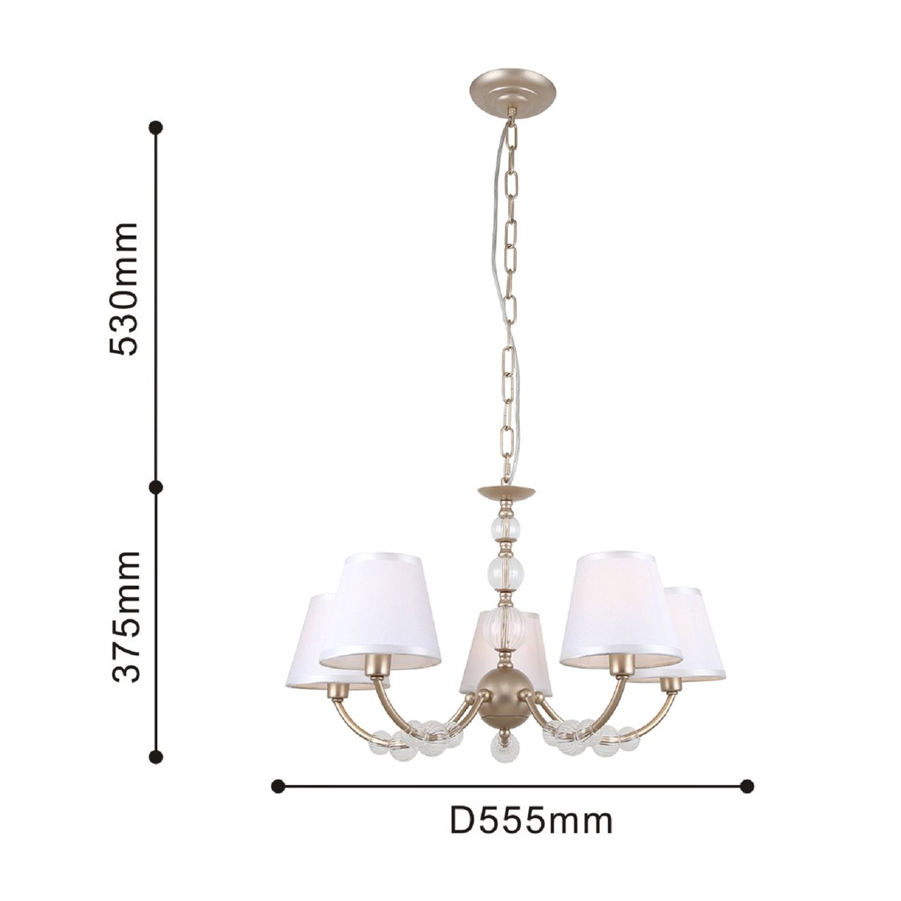Подвесная люстра F-Promo Utremia 2662-5P