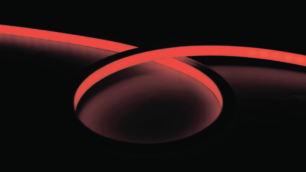 Светодиодная неоновая лента SWG PRO 24В 5050 14,4Вт/м 2700+RGB 10м IP67 NE596-24-14.4-RGBWW-67 029337