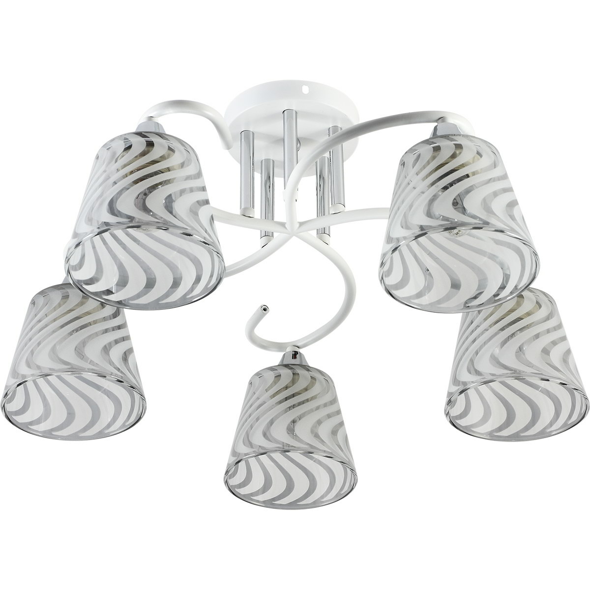 Люстра на штанге Reluce 01391-0.3-05 WH+CR