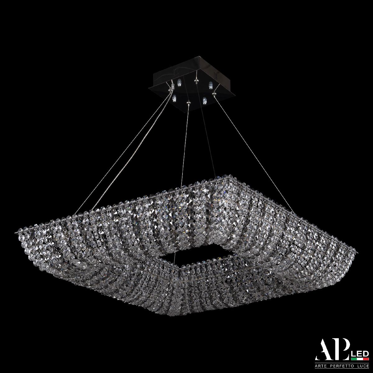 Подвесная люстра Arte Perfetto Luce Sicilia SH503.0.60.R.Ni.4000.Clear.731